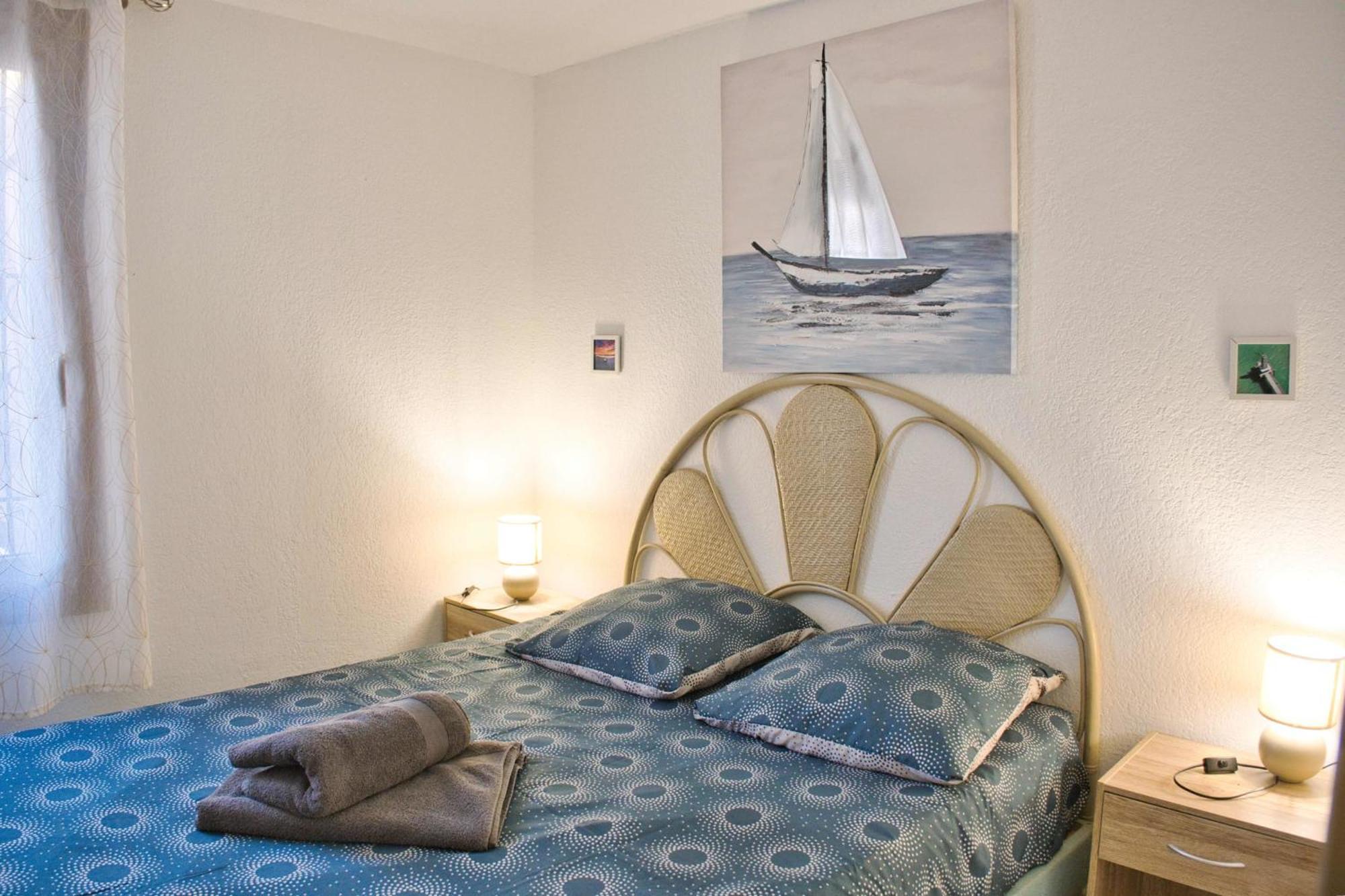 Сasa de vacaciones F3 House With Terrace On The Seafront Leucate